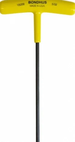 T-Handle Hex Key: 5/32", Hex End
