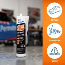The Right Stuff 1 Minute Gasket Maker, Black, 10.1 oz