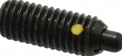 Threaded Spring Plunger: 1/2-13, 1-1/4" Thread Length, 0.248" Dia, 1/4" Projection