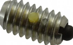 Threaded Spring Plunger: 5/16-18, 0.562" Thread Length, 0.135" Dia, 0.084" Projection