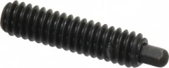 Threaded Spring Plunger: 1/4-20, 1" Thread Length, 3/16" Projection