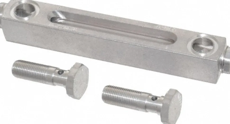 1/2-20 Thread, 3-1/2 Inch Sight Length, Closed Circuit Liquid Level Sight Gauge