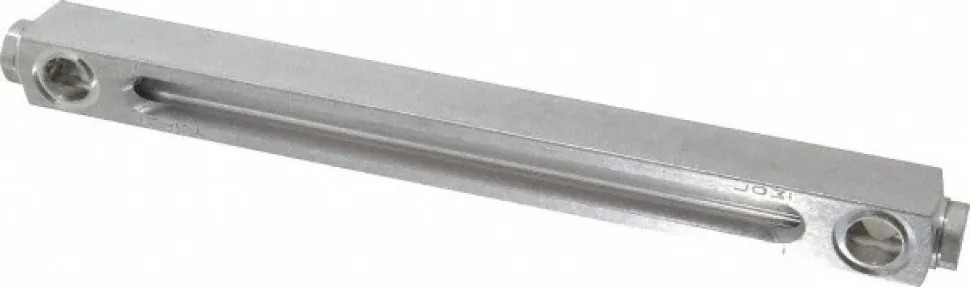 1/2-20 Thread, 7-1/2 Inch Sight Length, Closed Circuit Liquid Level Sight Gauge