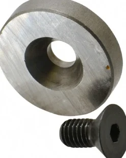 3/8-16 Thread, 1-5/8" OD, 3/8" High, Flat Foot