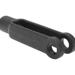 5/8-18 Thread, 1-3/8" Yoke Width, Carbon Steel, Tapped Yoke