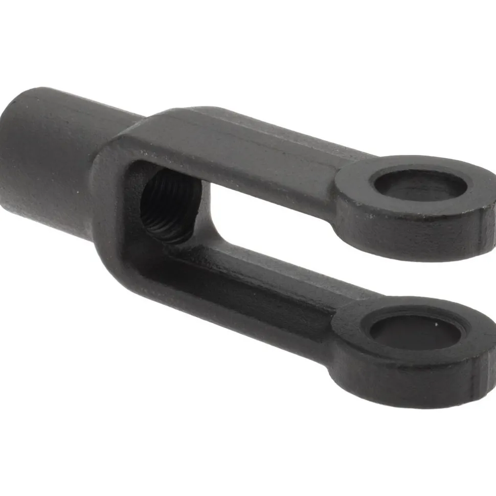 1/2-20 Thread, 1-1/8" Yoke Width, Carbon Steel, Tapped Yoke