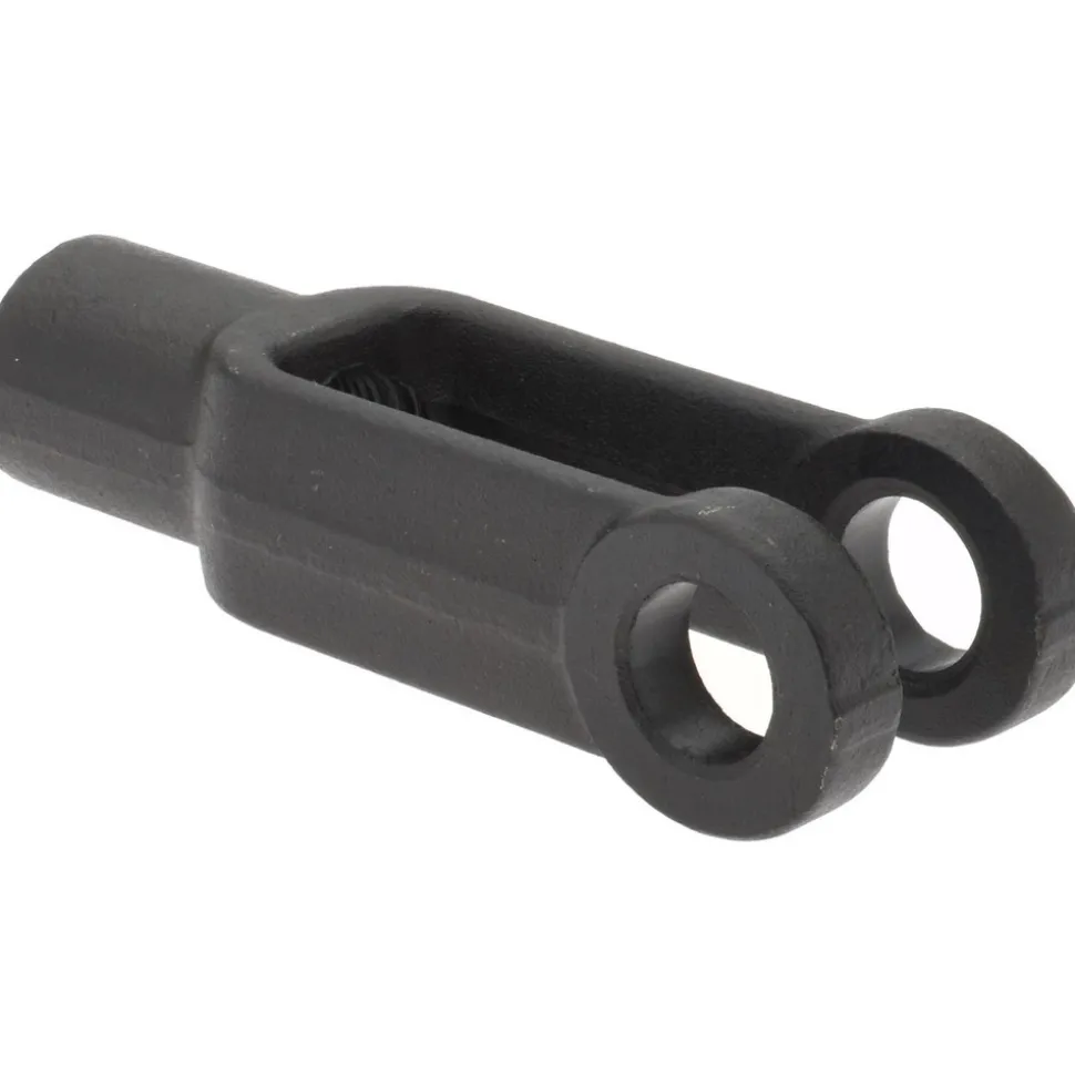 1/2-20 Thread, 1-1/8" Yoke Width, Carbon Steel, Tapped Yoke