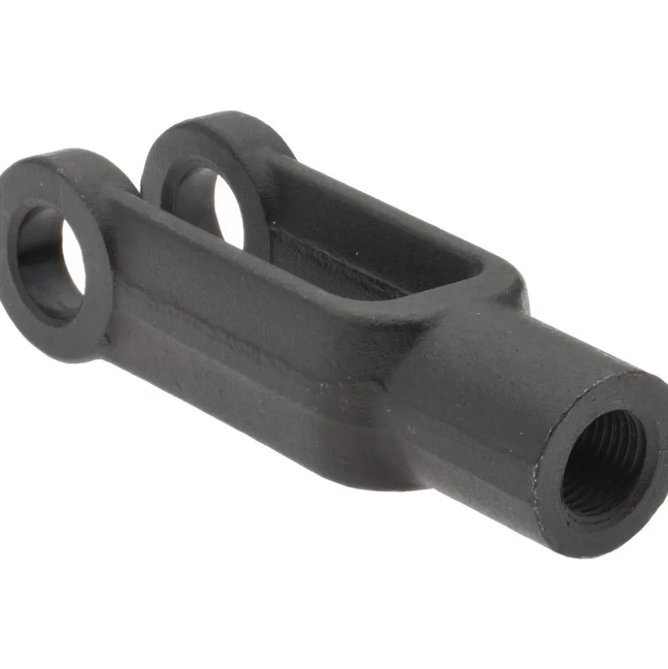 1/2-20 Thread, 1-1/8" Yoke Width, Carbon Steel, Tapped Yoke