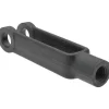 5/8-11 Thread, 1-3/8" Yoke Width, Carbon Steel, Tapped Yoke