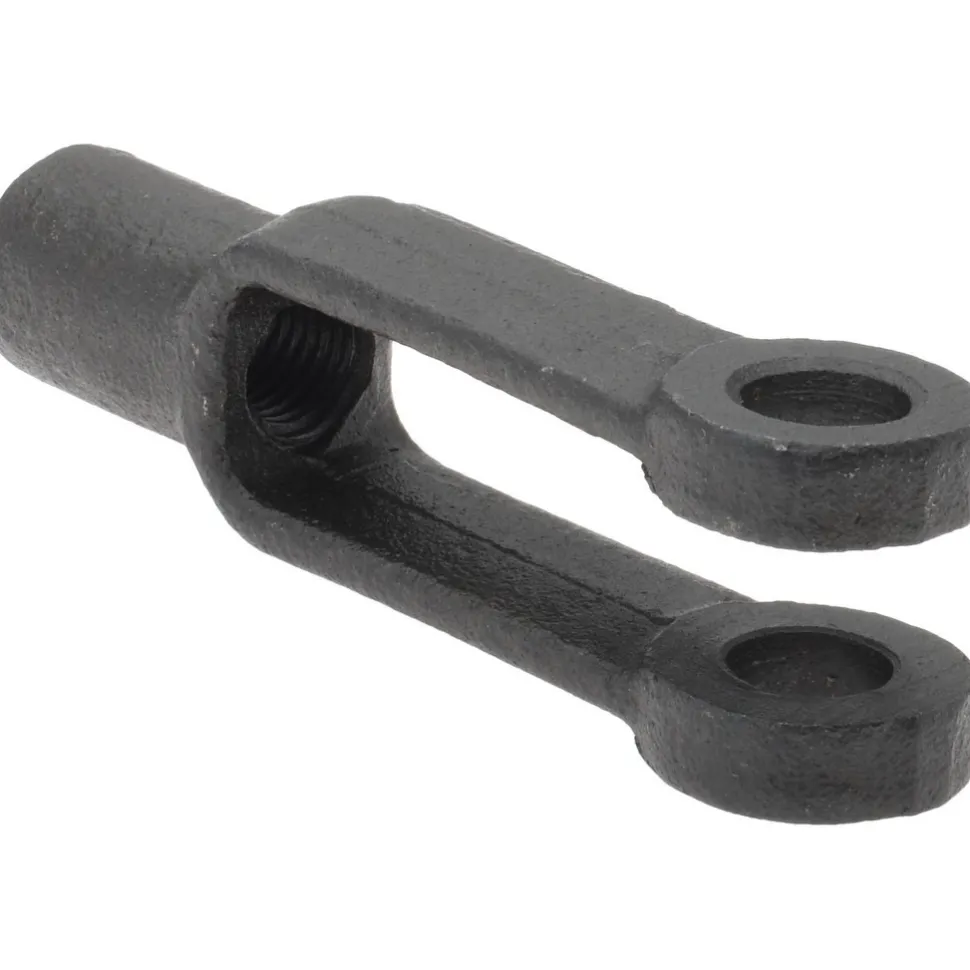 5/16-24 Thread, 3/4" Yoke Width, Carbon Steel, Tapped Yoke