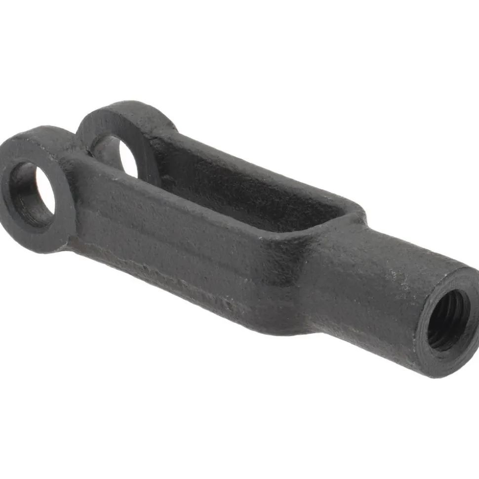 5/16-24 Thread, 3/4" Yoke Width, Carbon Steel, Tapped Yoke