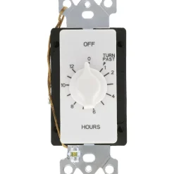 Timers: Timer Type: Countdown Timer; Recommended Environment: Indoor; Timing Range: 12 h; Minimum On/Off Time: 60 min