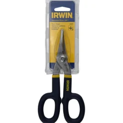 Tinner's Snips: 7" OAL, 1-1/2" LOC