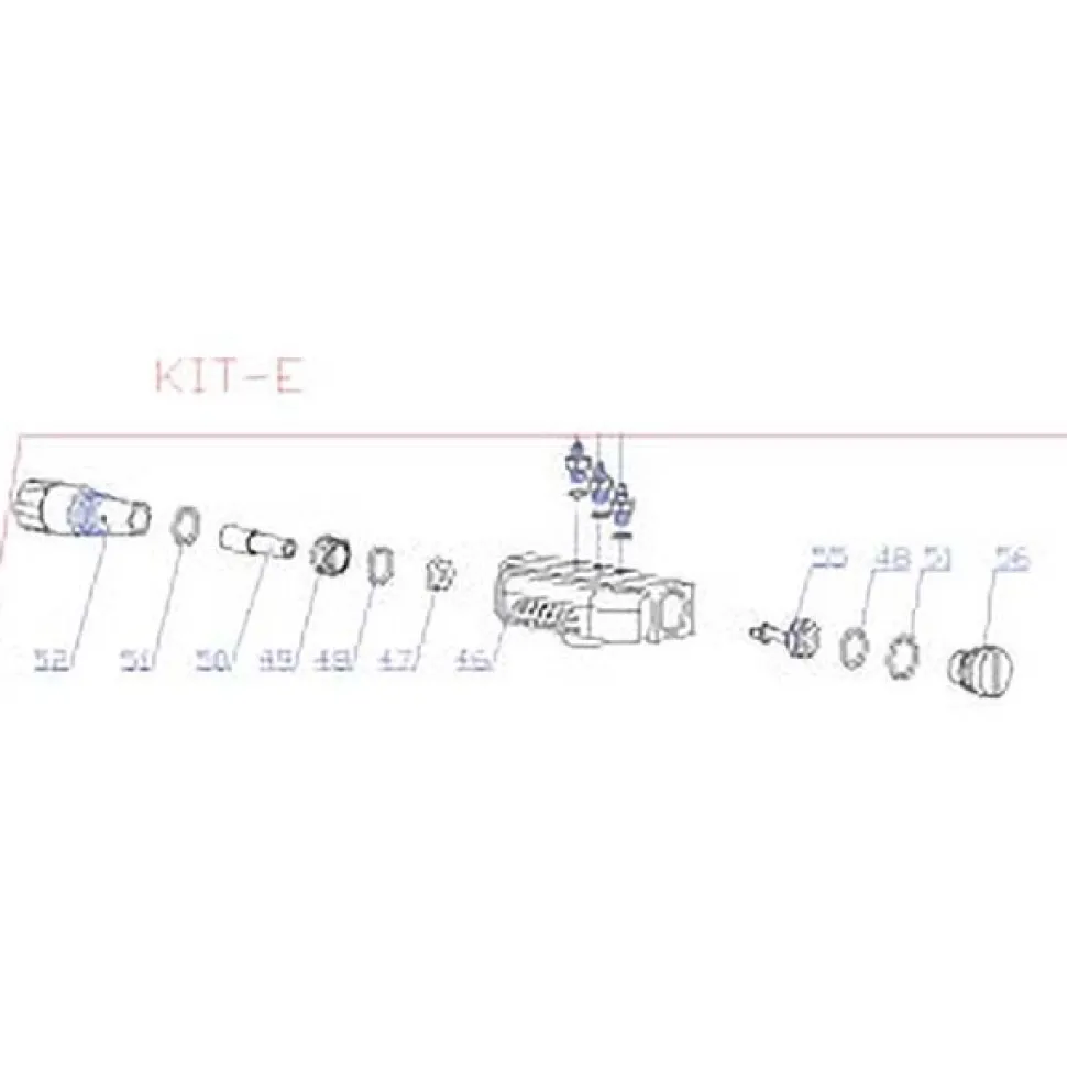 3 to 6" Air Valve Kit for Rivet Tool