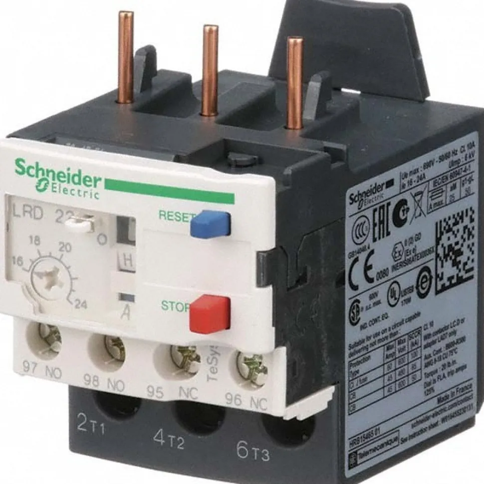 16 to 24 Amp, 690 VAC, Thermal IEC Overload Relay