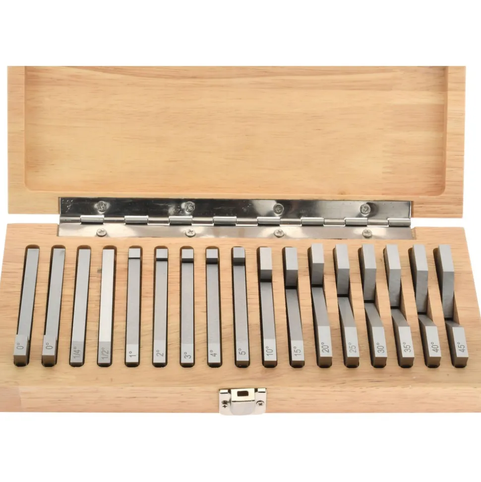 0.25 to 45° Angle, Angle Block Set