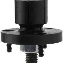 0.53 to 0.79" Expansion Dia, 2,500 Lb Holding Force, 6-32 Mounting Screw, 5/16-18 Center Screw, Mild Steel ID Expansion Clamps