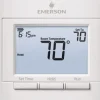 50 to 99°F, 2 Heat, 1 Cool, Digital Programmable Multi-Stage Thermostat