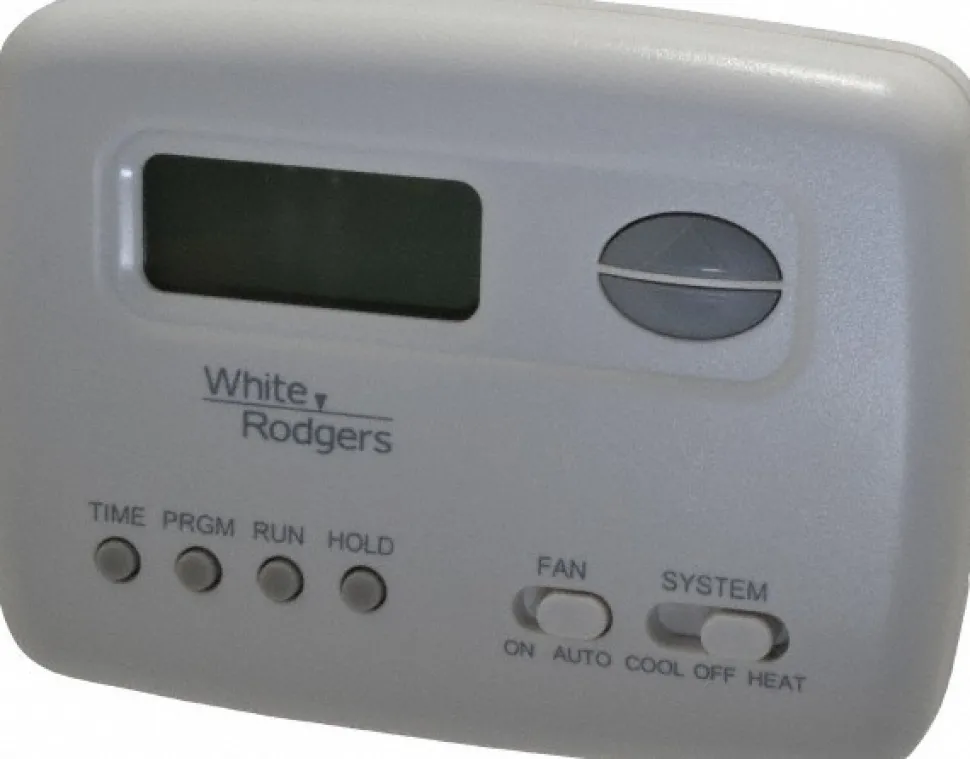 45 to 99°F, 1 Heat, 1 Cool, Economy Digital Single Stage Battery Powered Thermostat