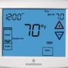 45 to 99°F, 1 Heat, 1 Cool, Programmable Touchscreen Thermostat