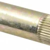 1/4-20, 0.027 to 0.165" Grip, 25/64" Drill, Steel Closed End Knurled Rivet Nut