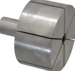 3/4 to 3-3/4" Grip, 3-3/4" Face Dia, 2" Body Length, Ledloy, Expanding Lathe Mandrel