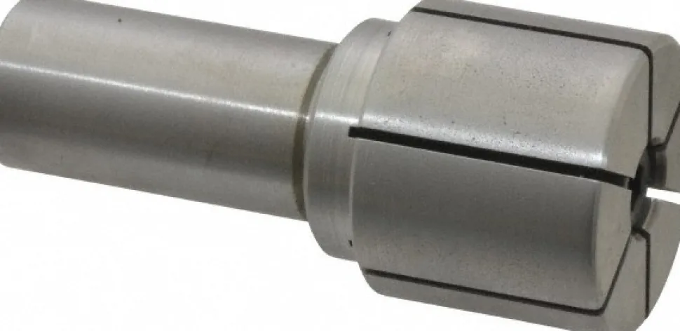 1/2 to 1-1/4" Grip, 1-1/4" Face Dia, 1" Body Length, Ledloy, Expanding Lathe Mandrel