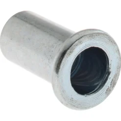 1/4-20, 0.02 to 0.08" Grip, Steel Standard Rivet Nut