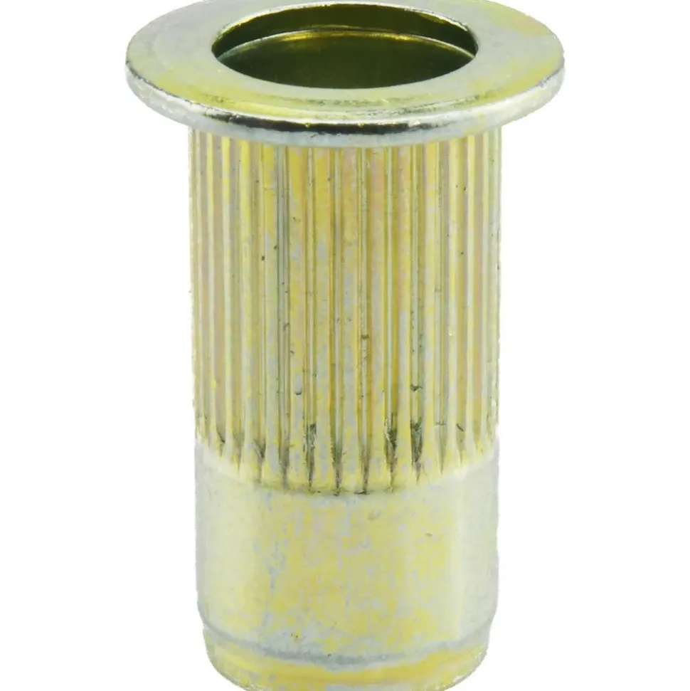 #10-24, 0.13 to 0.225" Grip, Steel Standard Rivet Nut