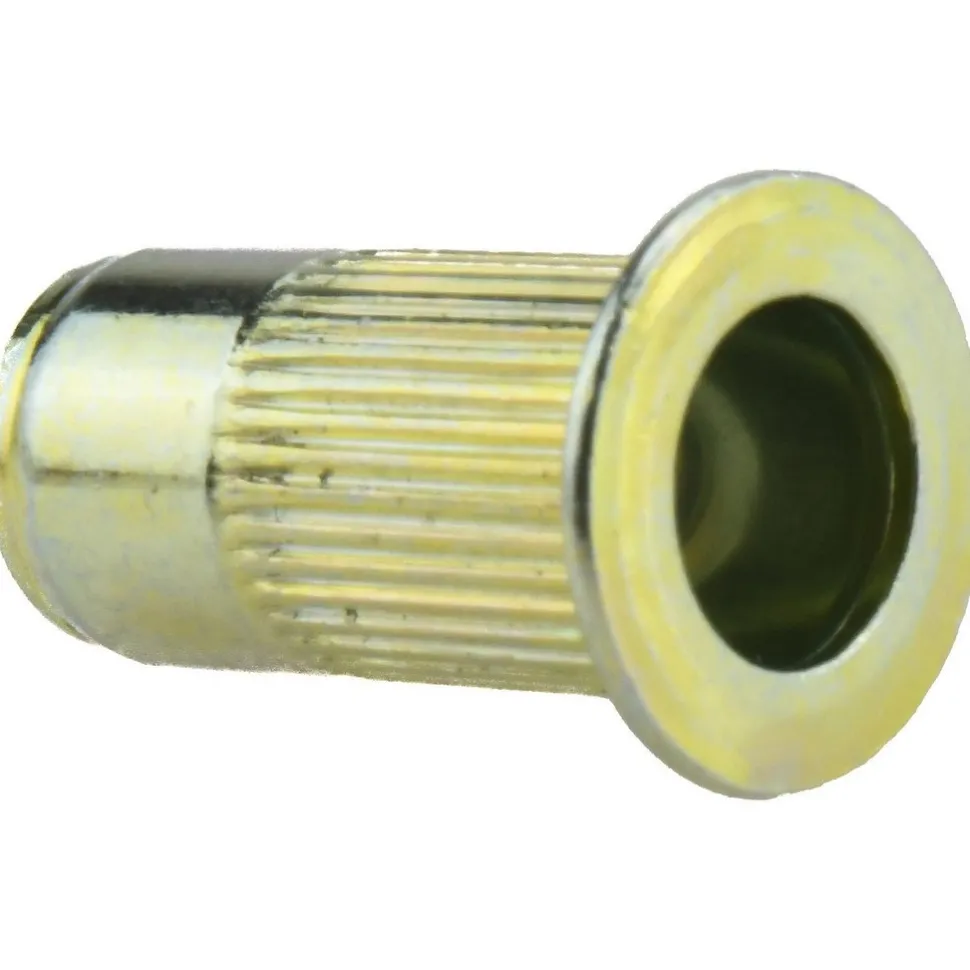 #10-24, 0.13 to 0.225" Grip, Steel Standard Rivet Nut