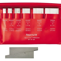 3/8 to 2-1/4 Inch Adjustable Parallel Set