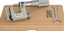 0 to 1 Inch, Carbide Face, Mechanical Multi Anvil Micrometer