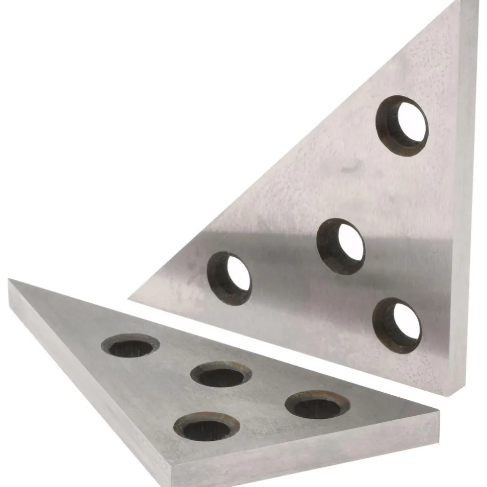 30 to 90°, 4-1/4 Inch Long, Steel, Angle Block Set