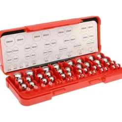 1 to 25mm Dia, Chrome Steel, Gage Ball Set
