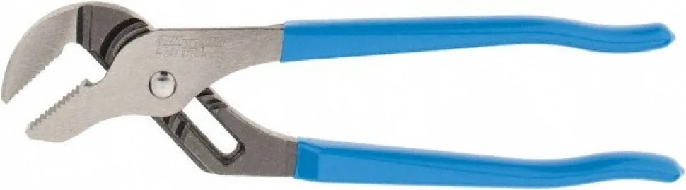 Tongue & Groove Plier: 2" Cutting Capacity, Standard Straight Jaw