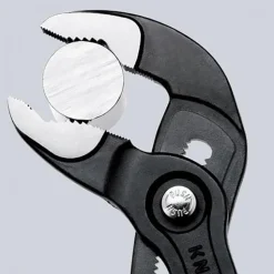 Tongue & Groove Plier: 1" Cutting Capacity, Self Grip Jaw
