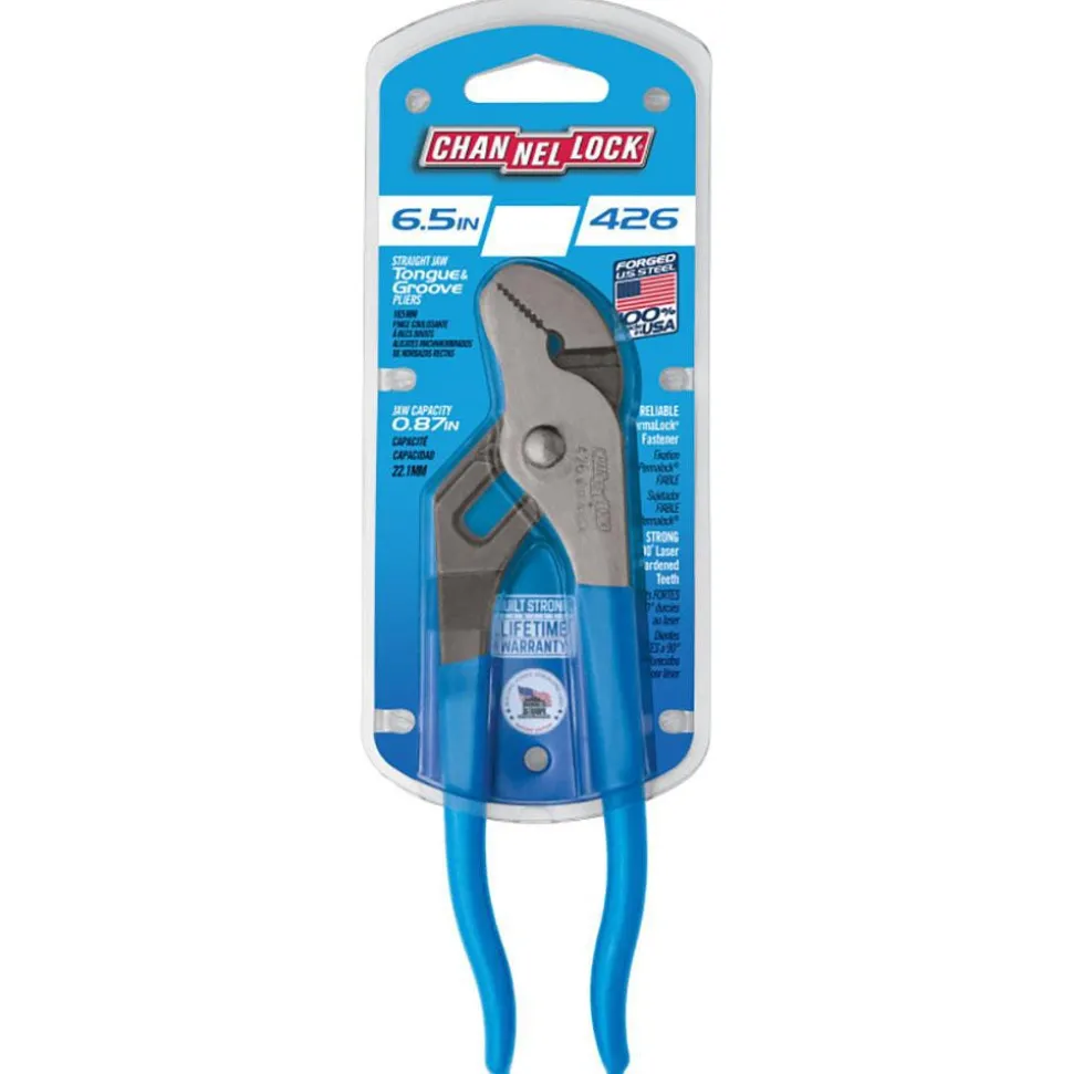 Tongue & Groove Plier: 7/8" Cutting Capacity