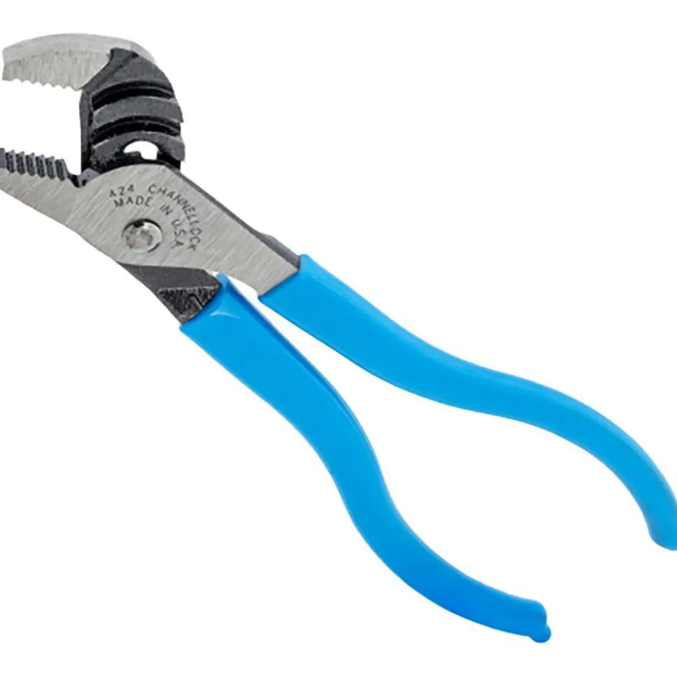 Tongue & Groove Plier: 1/2" Cutting Capacity, Standard Jaw
