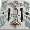 5 Ton, 4" Spread, Flange-Type Puller Set