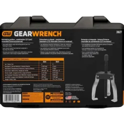 5 Ton, 3-1/4 to 5" Spread, Ratcheting Puller Set