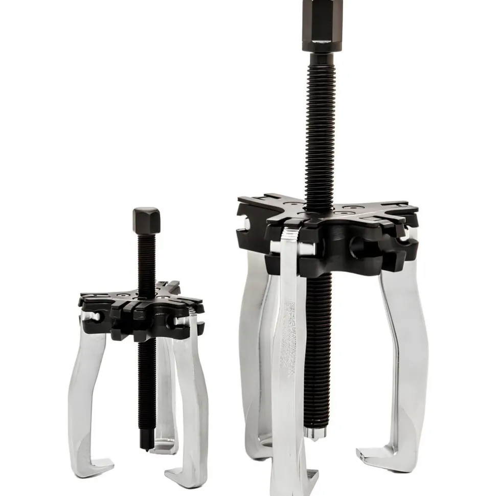 5 Ton, 3-1/4 to 5" Spread, Ratcheting Puller Set