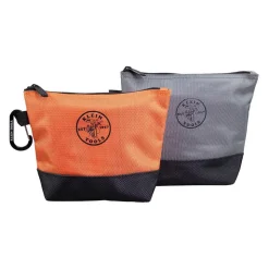 Tool Bag: 0 Pocket, 1-1/8" Wide, 8-1/2" Deep, 6-1/2" High
