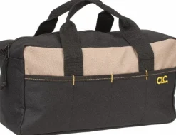 Tool Bags & Totes: Holder Type: Tool Bag; Closure Type: Zipper; Material: Polyester; Color: Black; For Use With: All Tools