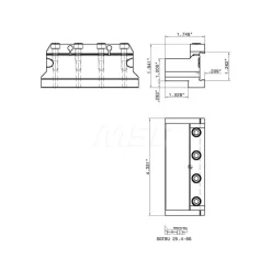 Tool Block Style SGTBU, 1.26