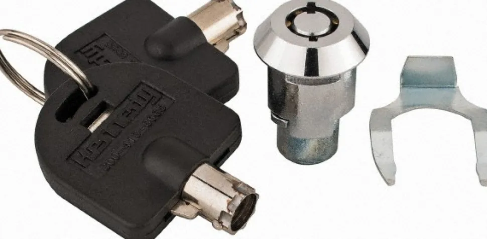 Tool Case Tubular Lock/Key Set: Steel
