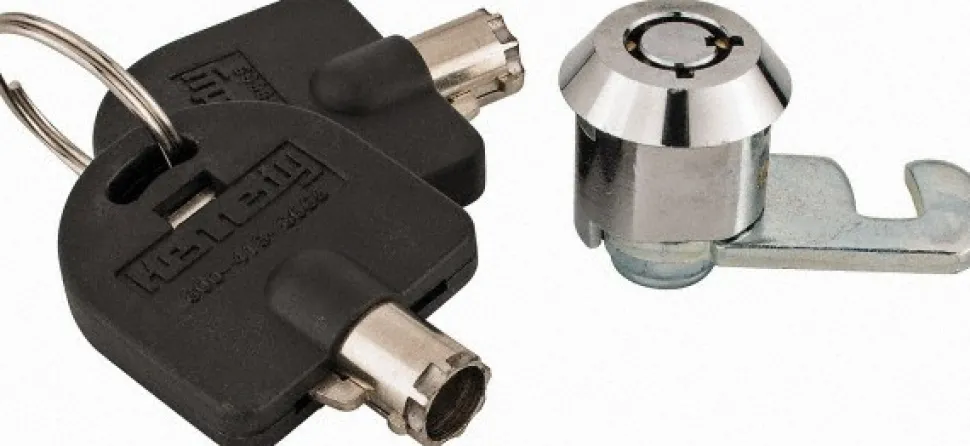 Tool Case Tubular Lock/Key Set: Steel