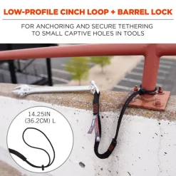 Tool Holding Accessories: Product Type: Tool Lanyard; Lanyard Type: Webbing