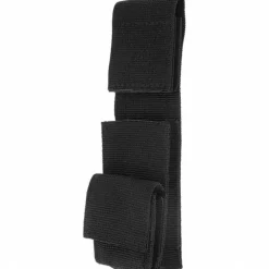 Tool Holster: 2 Pockets, Nylon, Black