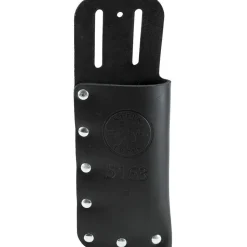 Tool Pouch: 1 Pocket, Leather, Black