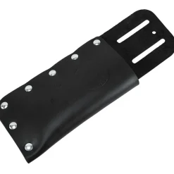 Tool Pouch: 1 Pocket, Leather, Black